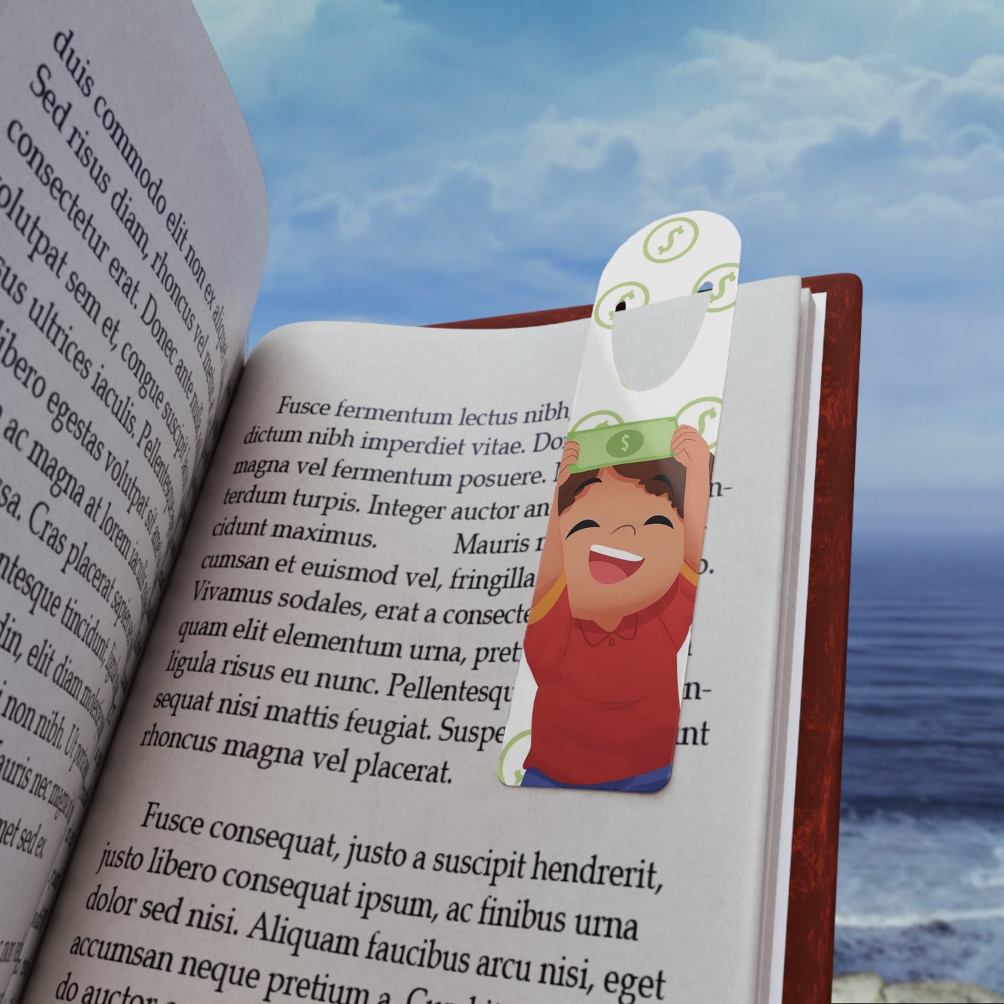 Mama I got a Dollar! Bookmark - White