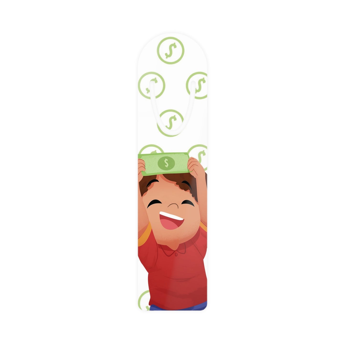 Mama I got a Dollar! Bookmark - White