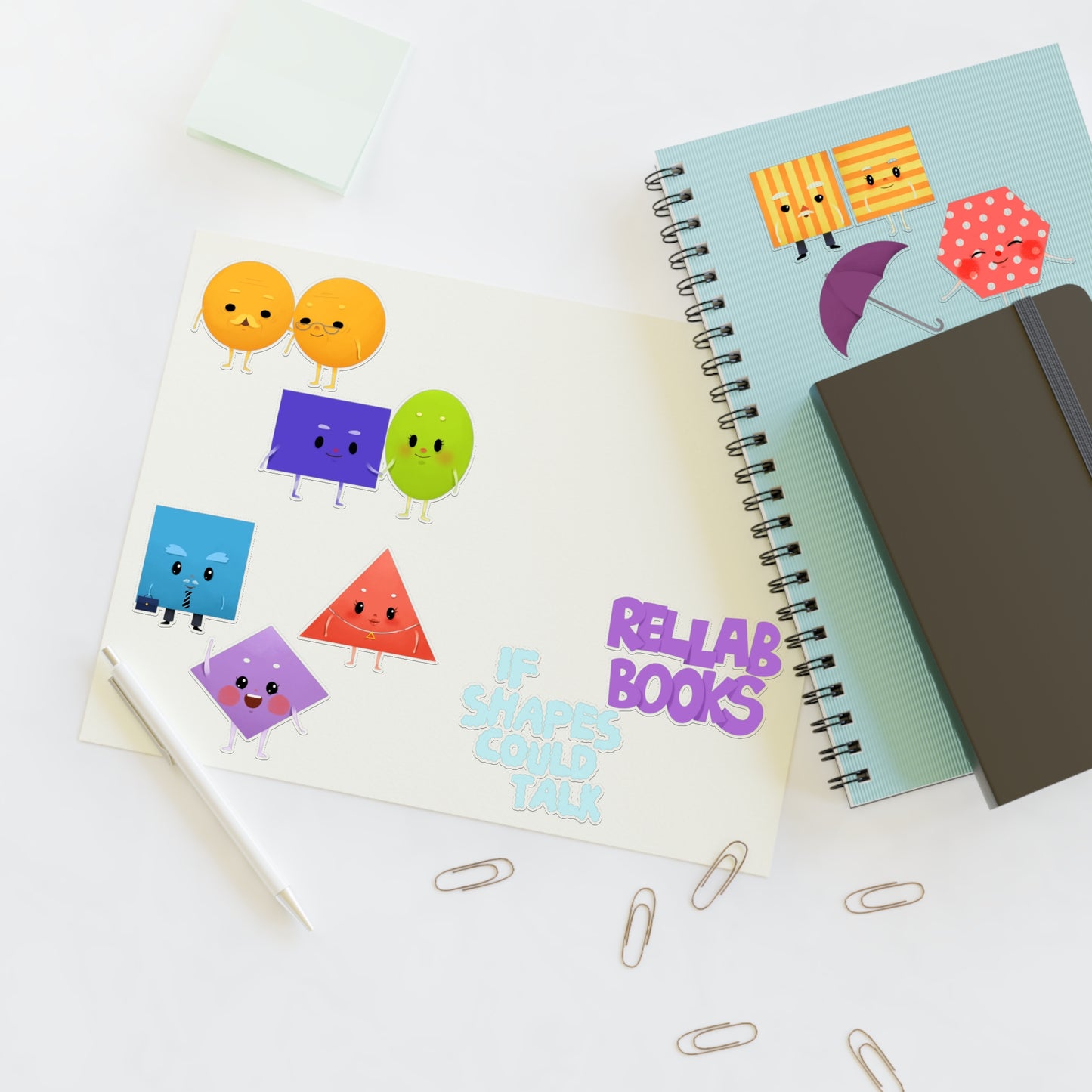 If Shapes Could Talk Stickers