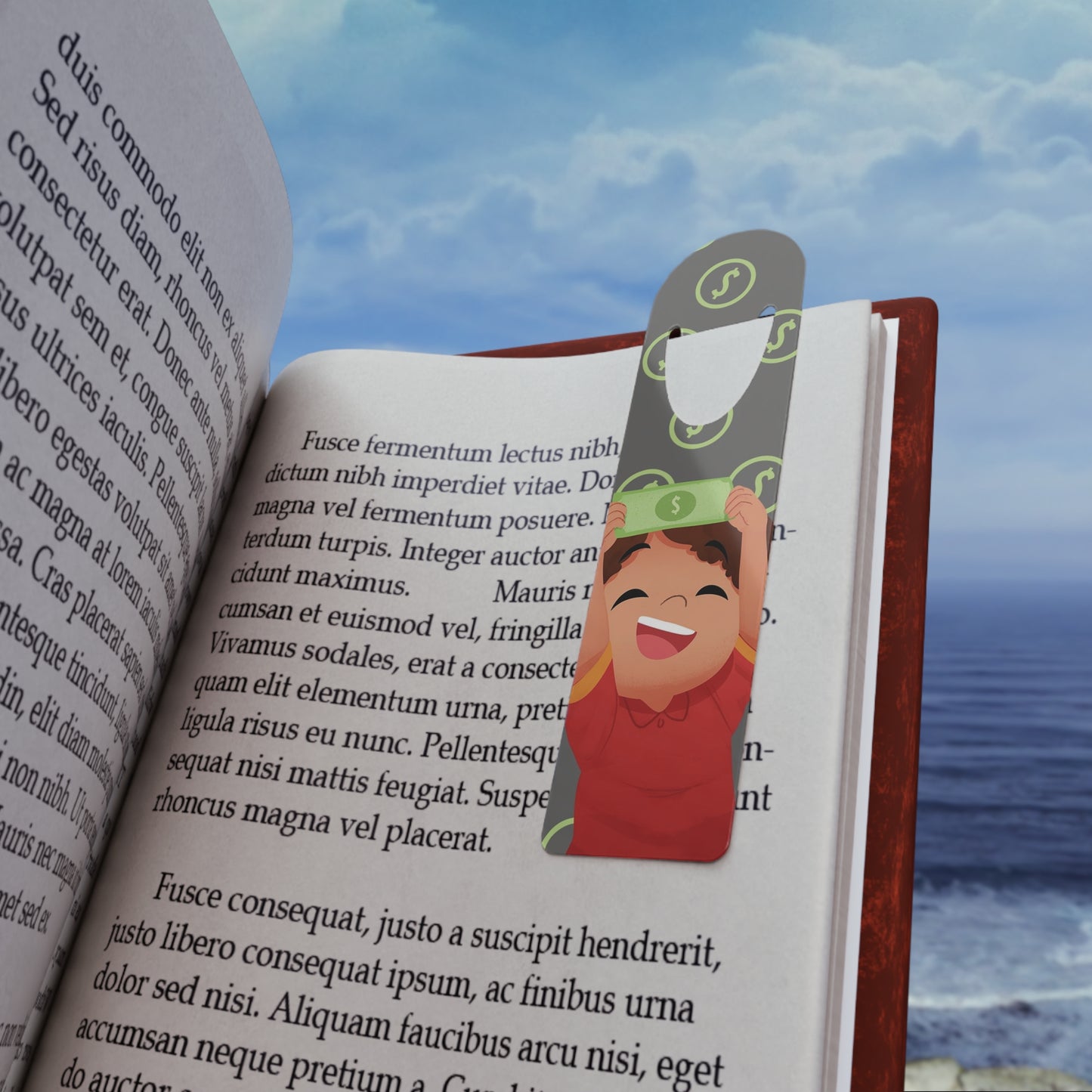 Mama I got a Dollar! Bookmark - Grey