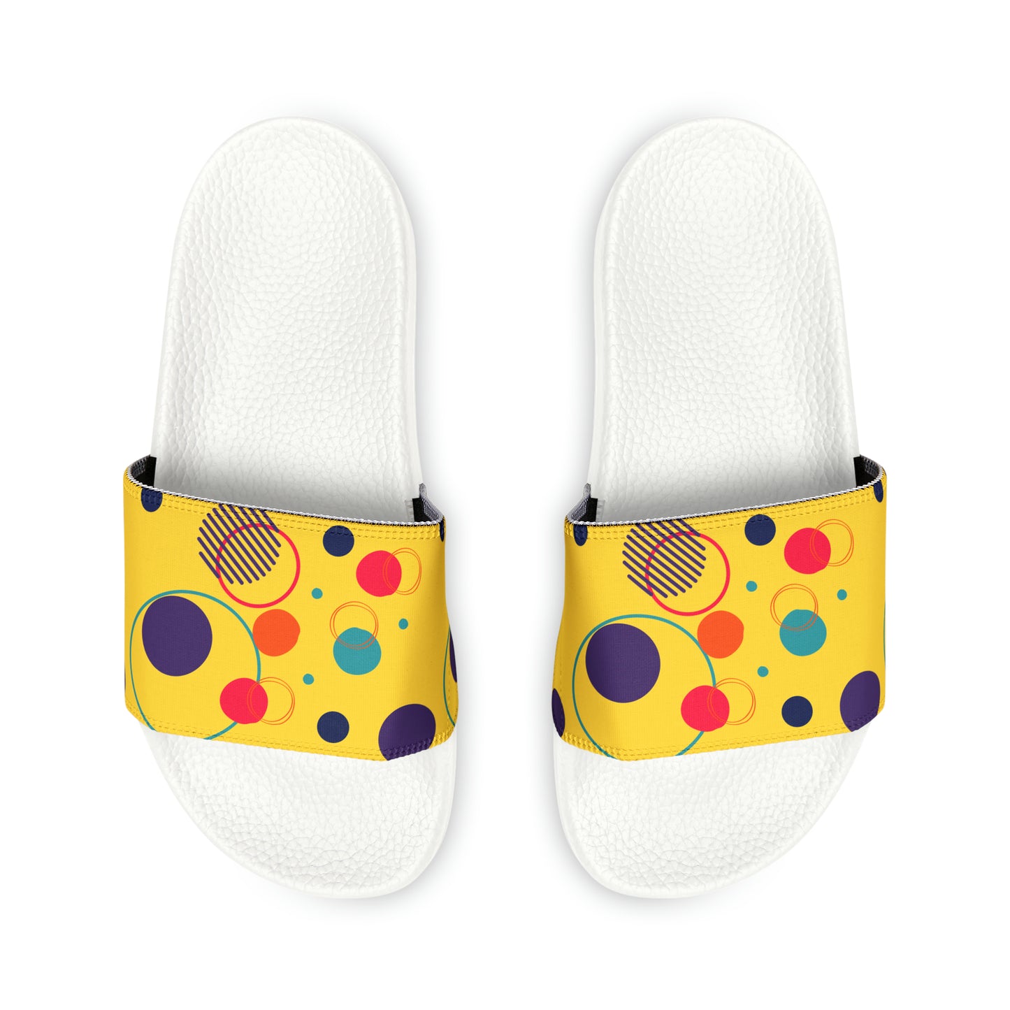 Rella B Slide Sandals for Kids - Yellow
