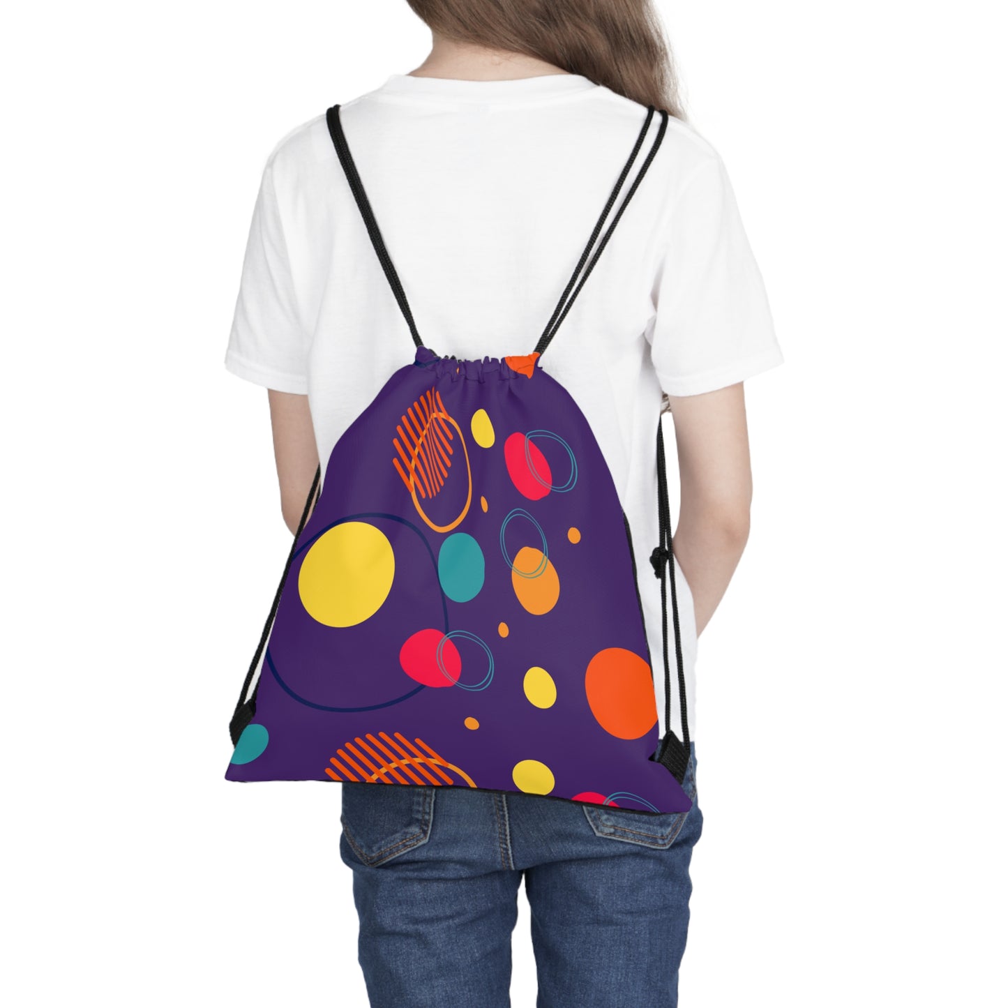 Rella B Drawstring Bag - Purple