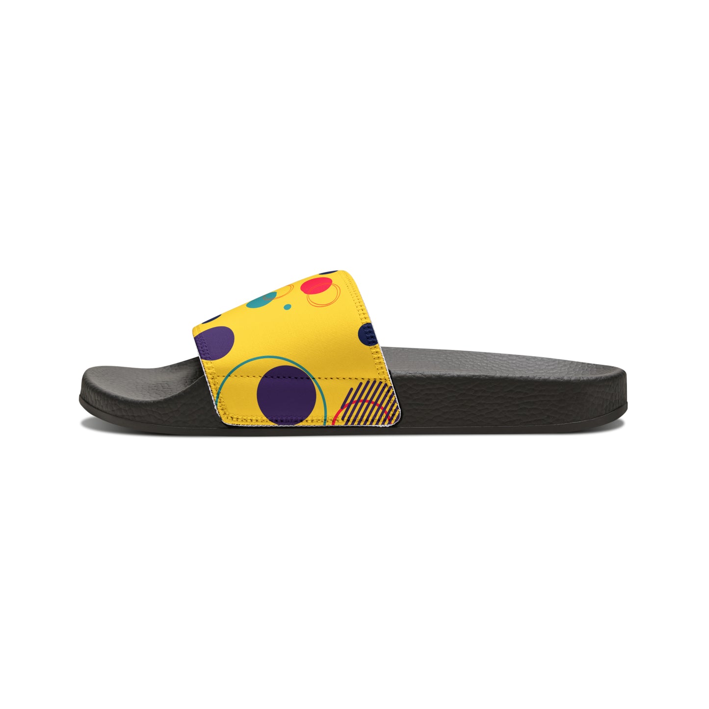 Rella B Slide Sandals for Kids - Yellow
