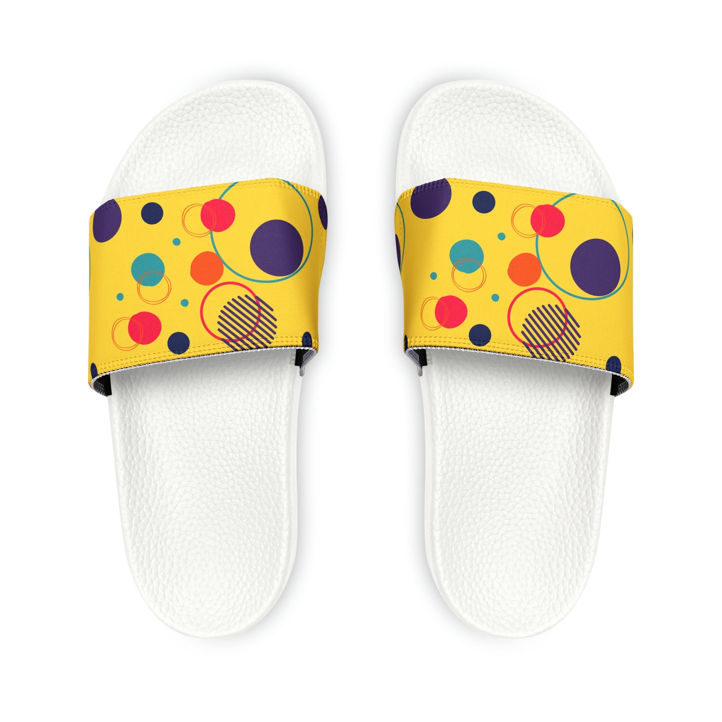 Rella B Slide Sandals for Kids - Yellow