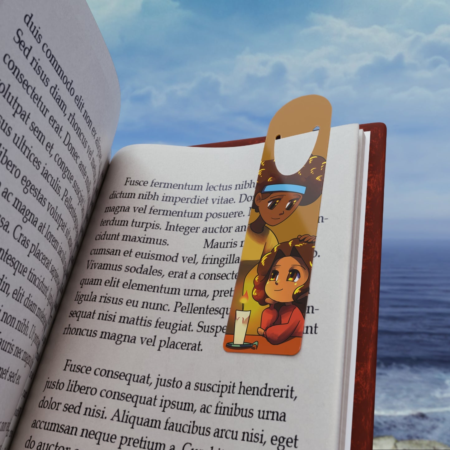 Issa's Imagination Bookmark - Issa & Mom