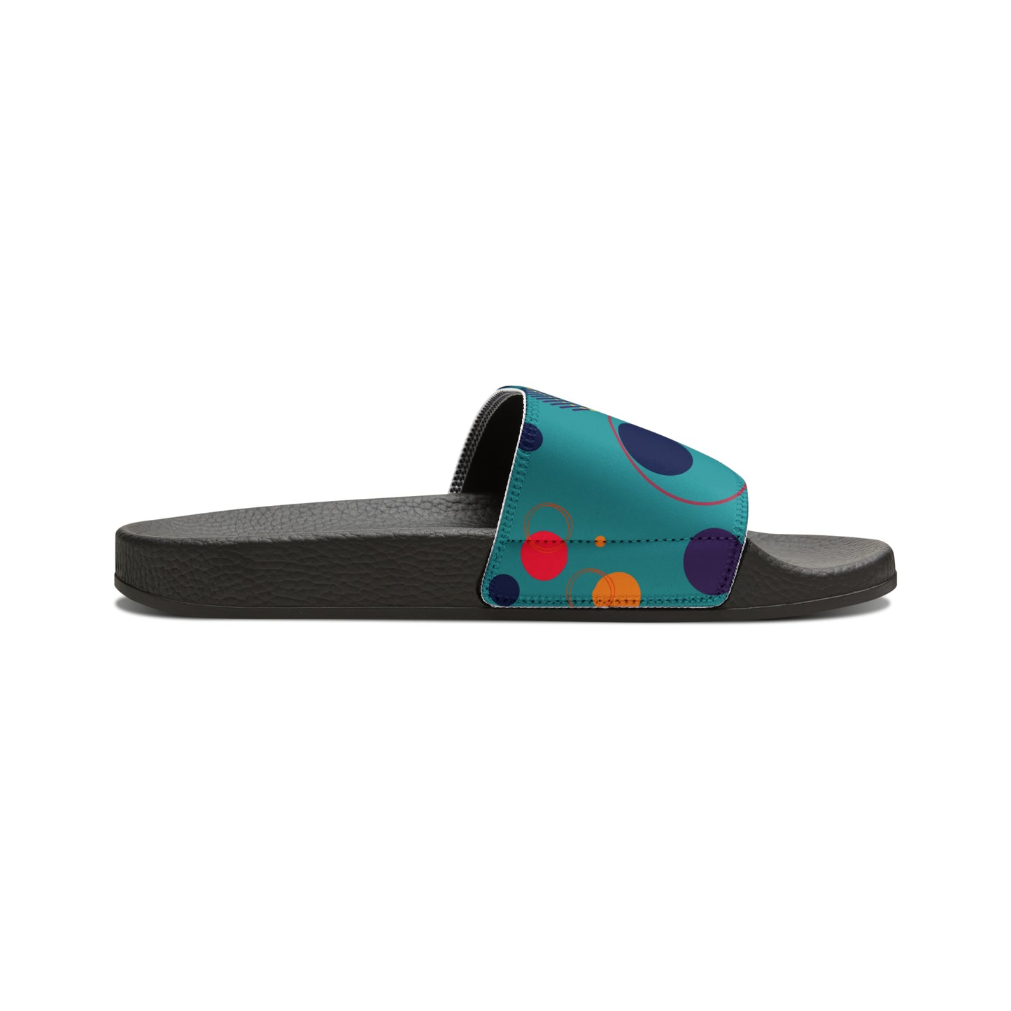 Rella B Slide Sandals for Kids - Blue