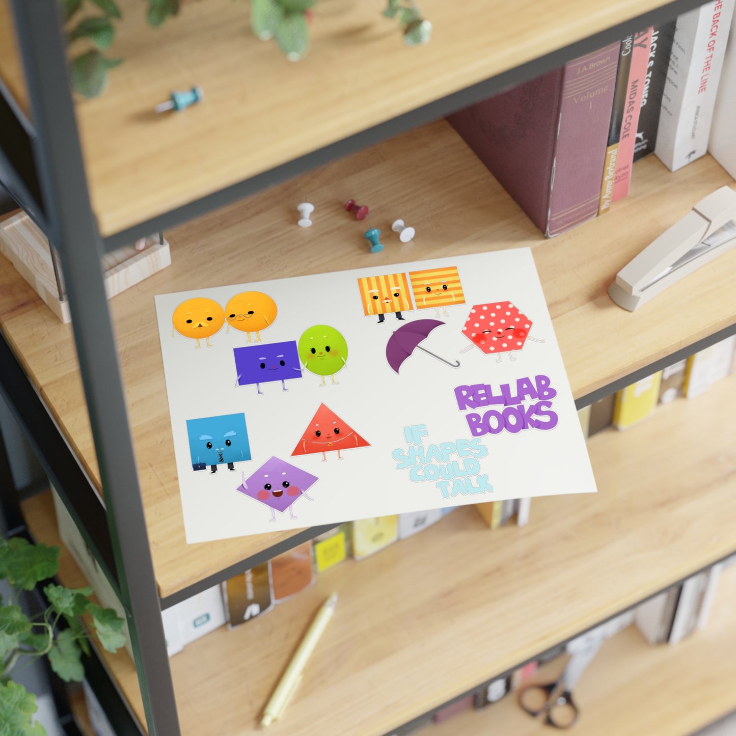 If Shapes Could Talk Stickers