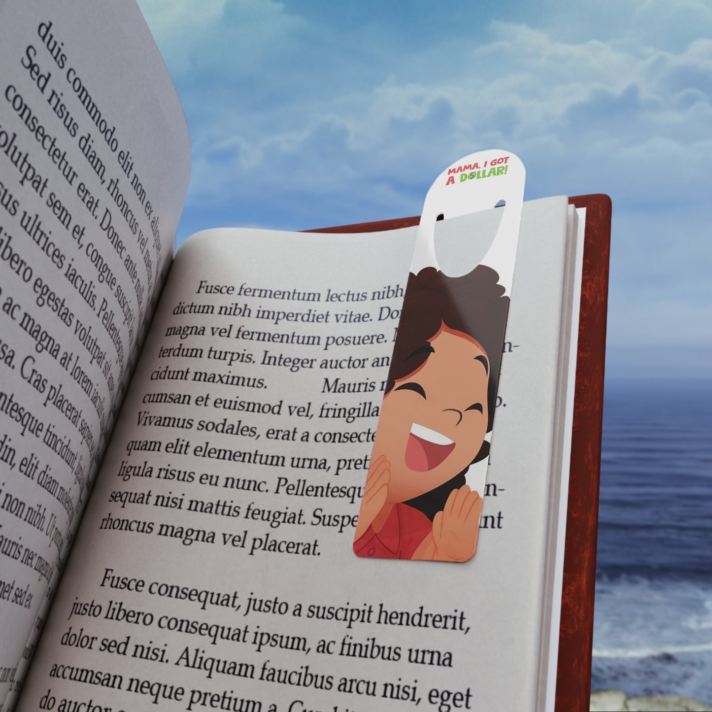 Mama, I got a Dollar! Bookmark - Title
