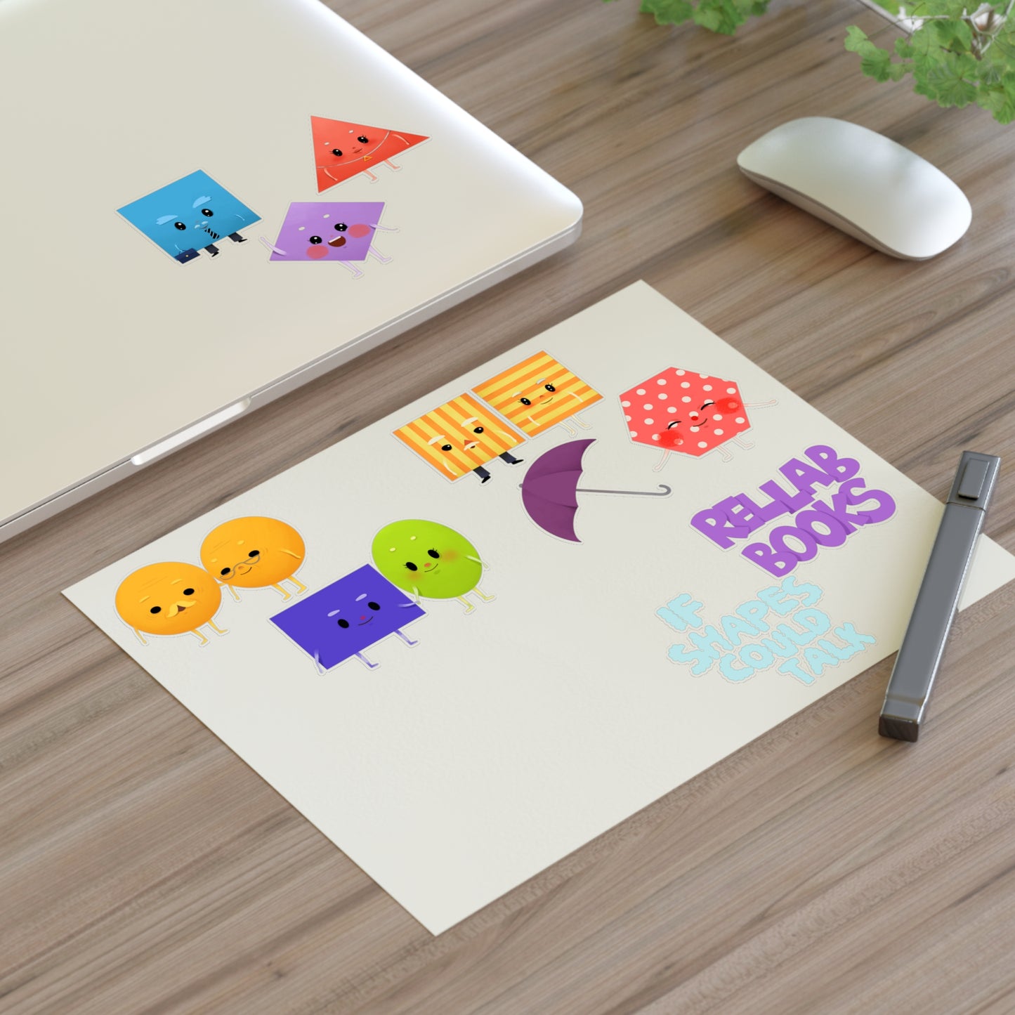 If Shapes Could Talk Stickers