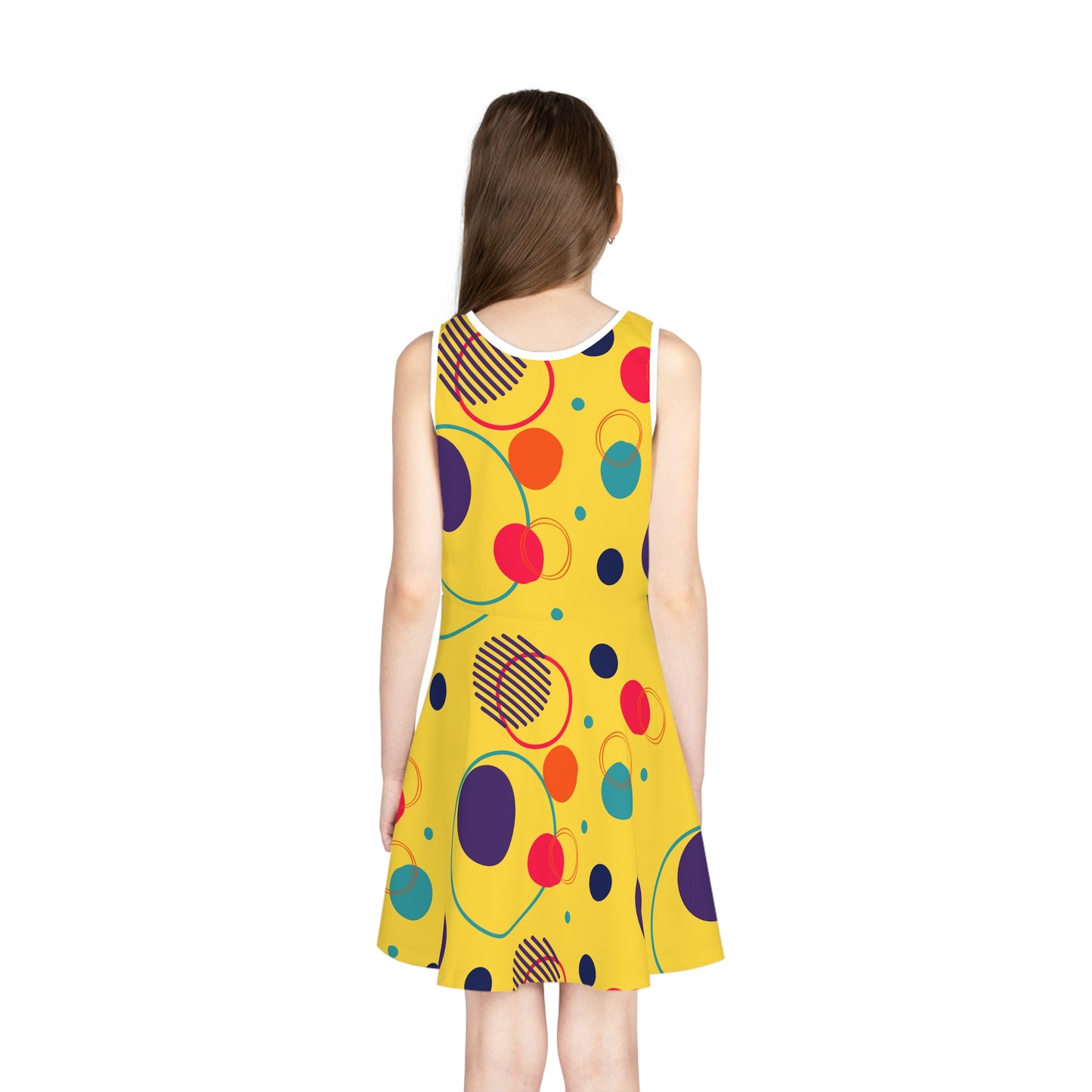 Rella B Sleeveless Sundress - Yellow