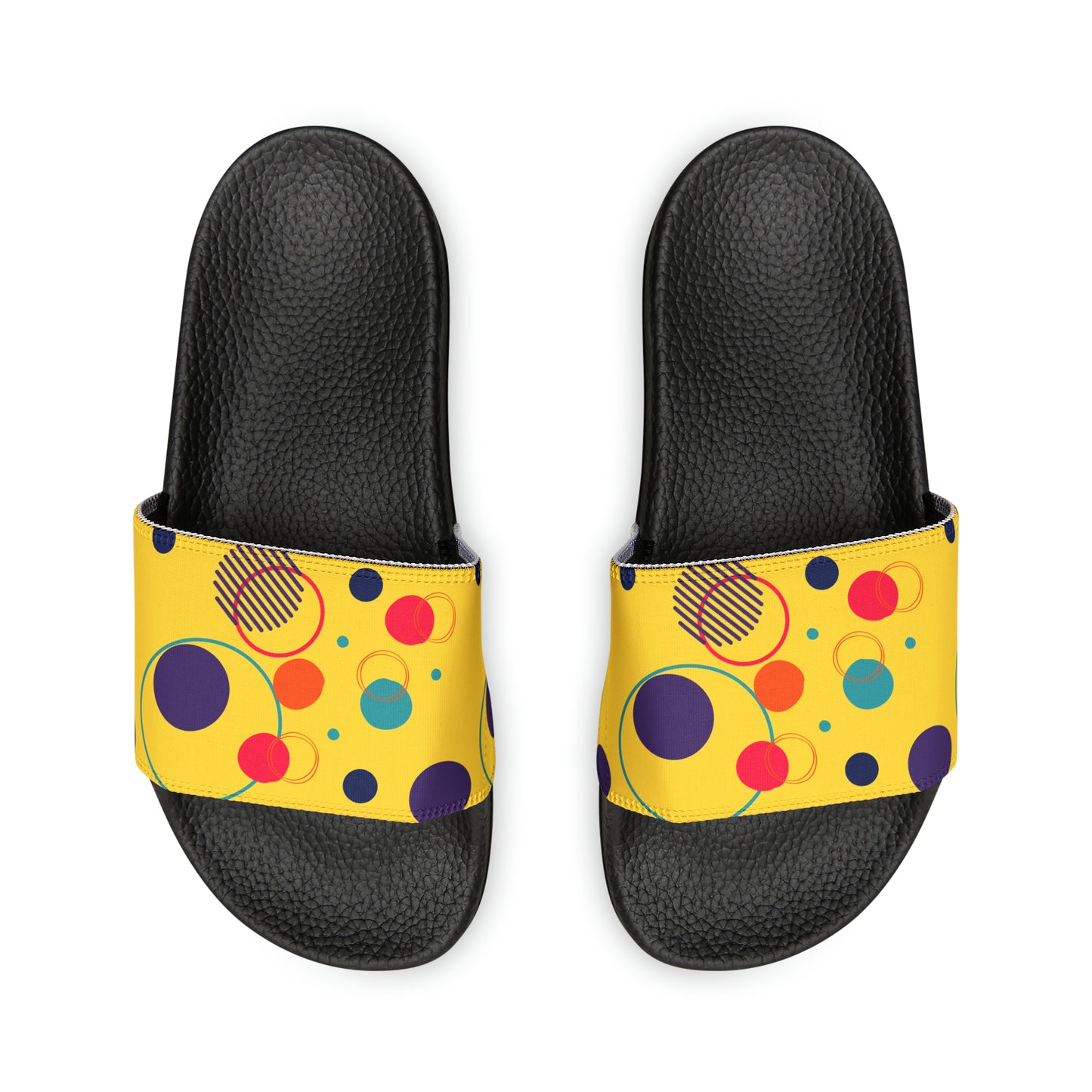 Rella B Slide Sandals for Kids - Yellow