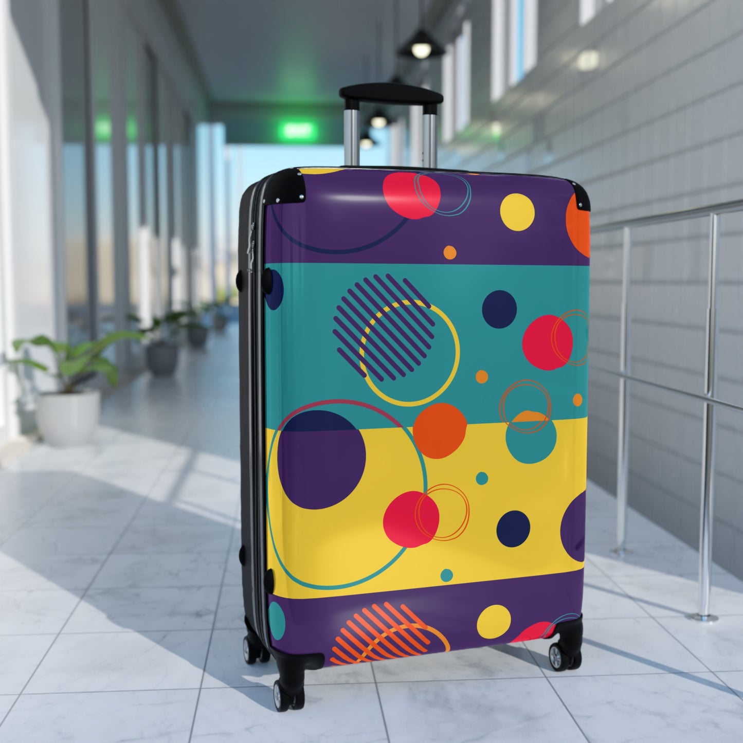 Rella B Suitcase - Multicolored