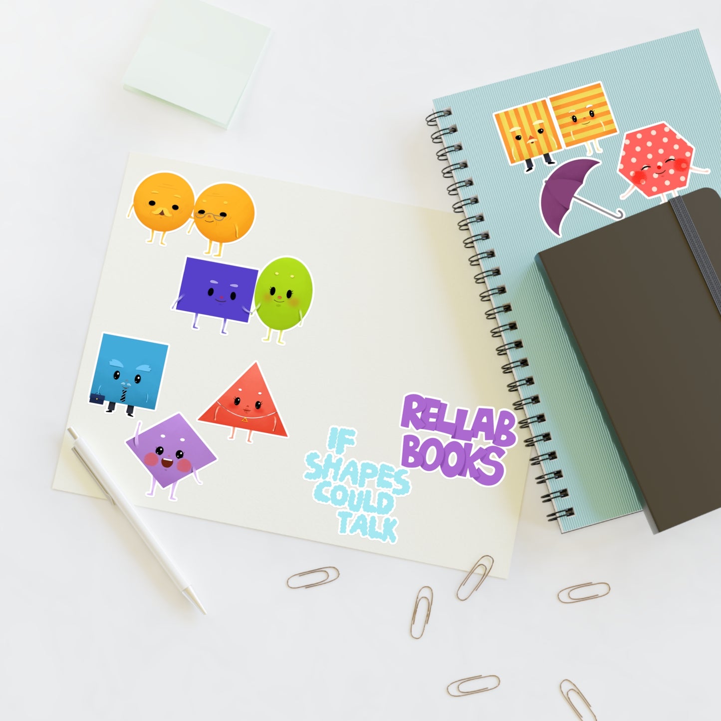 If Shapes Could Talk Stickers