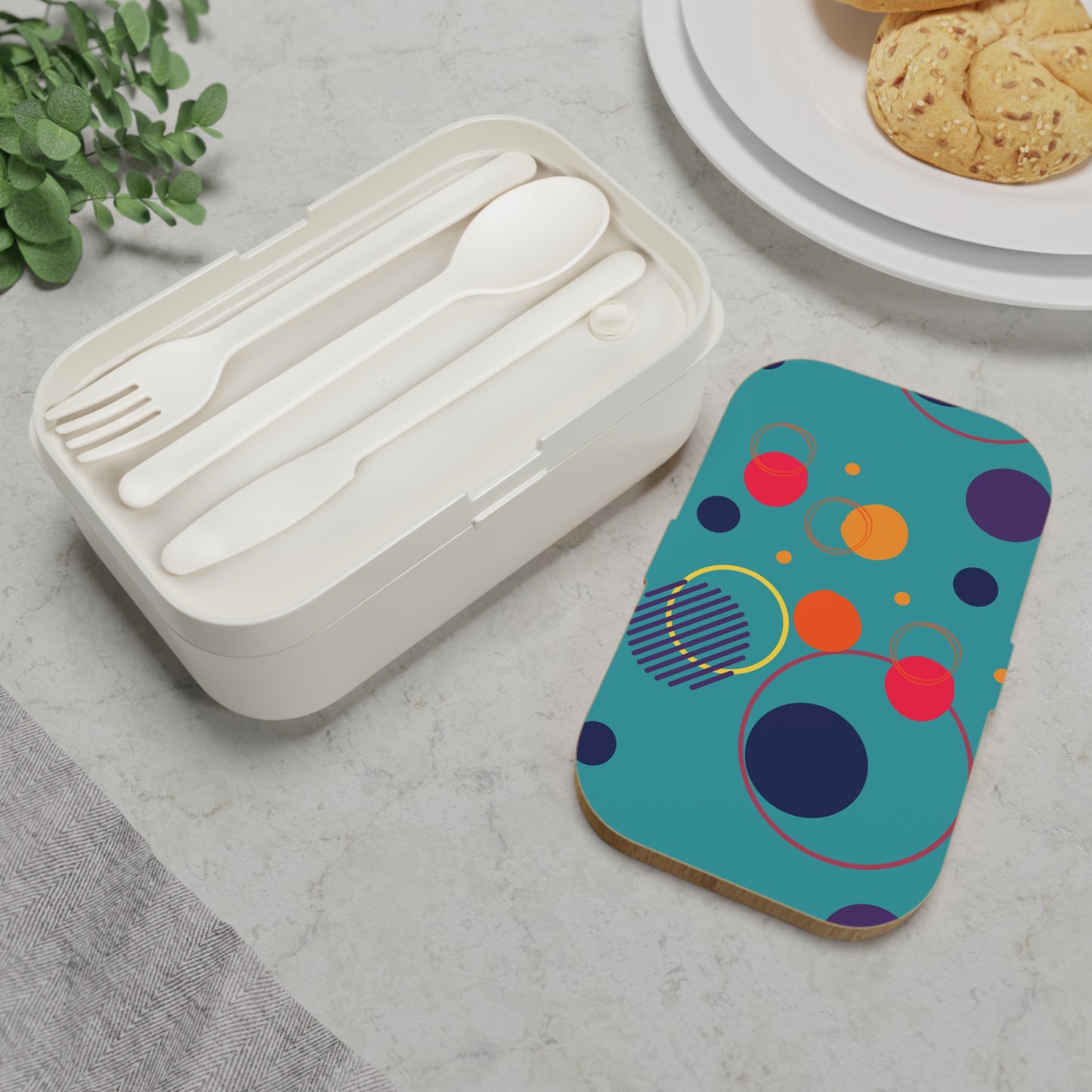 Rella B Bento Lunch Box - Blue
