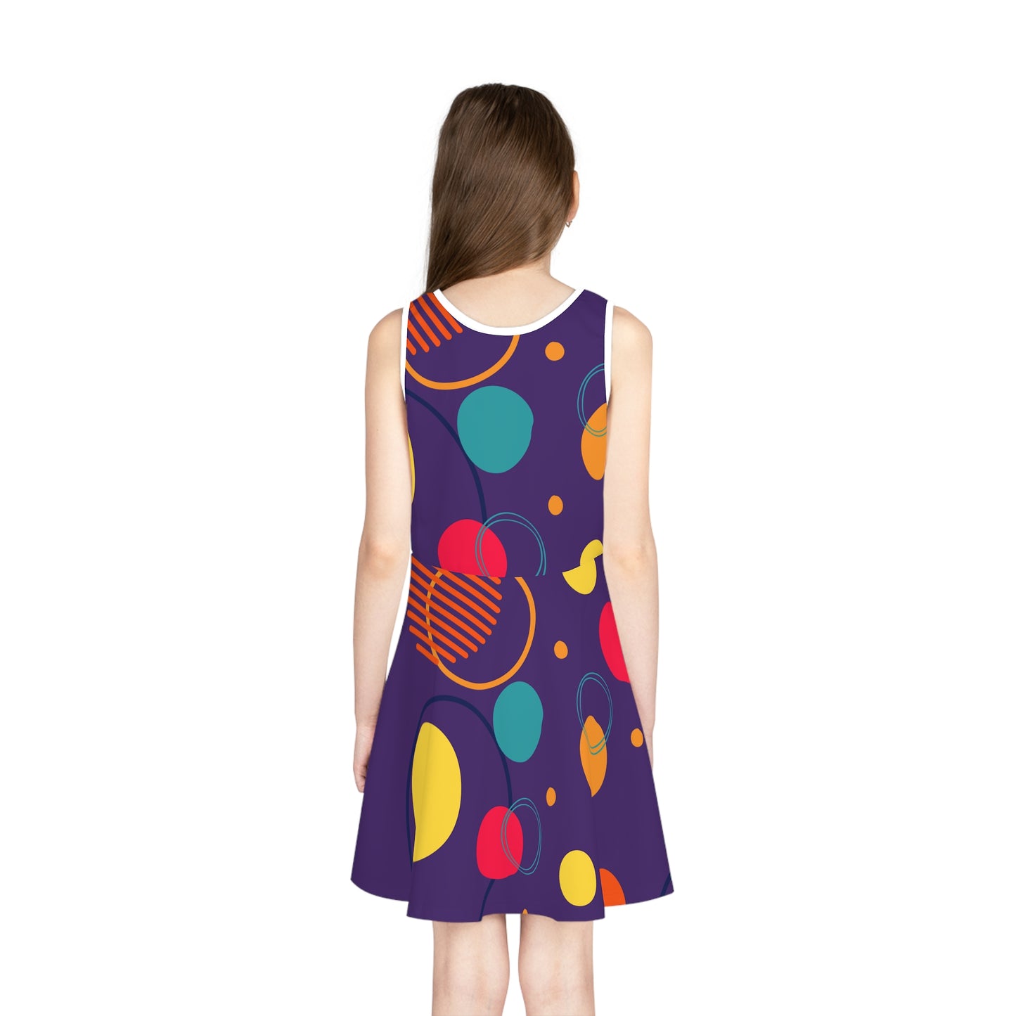 Rella B Sleeveless Sundress - Purple