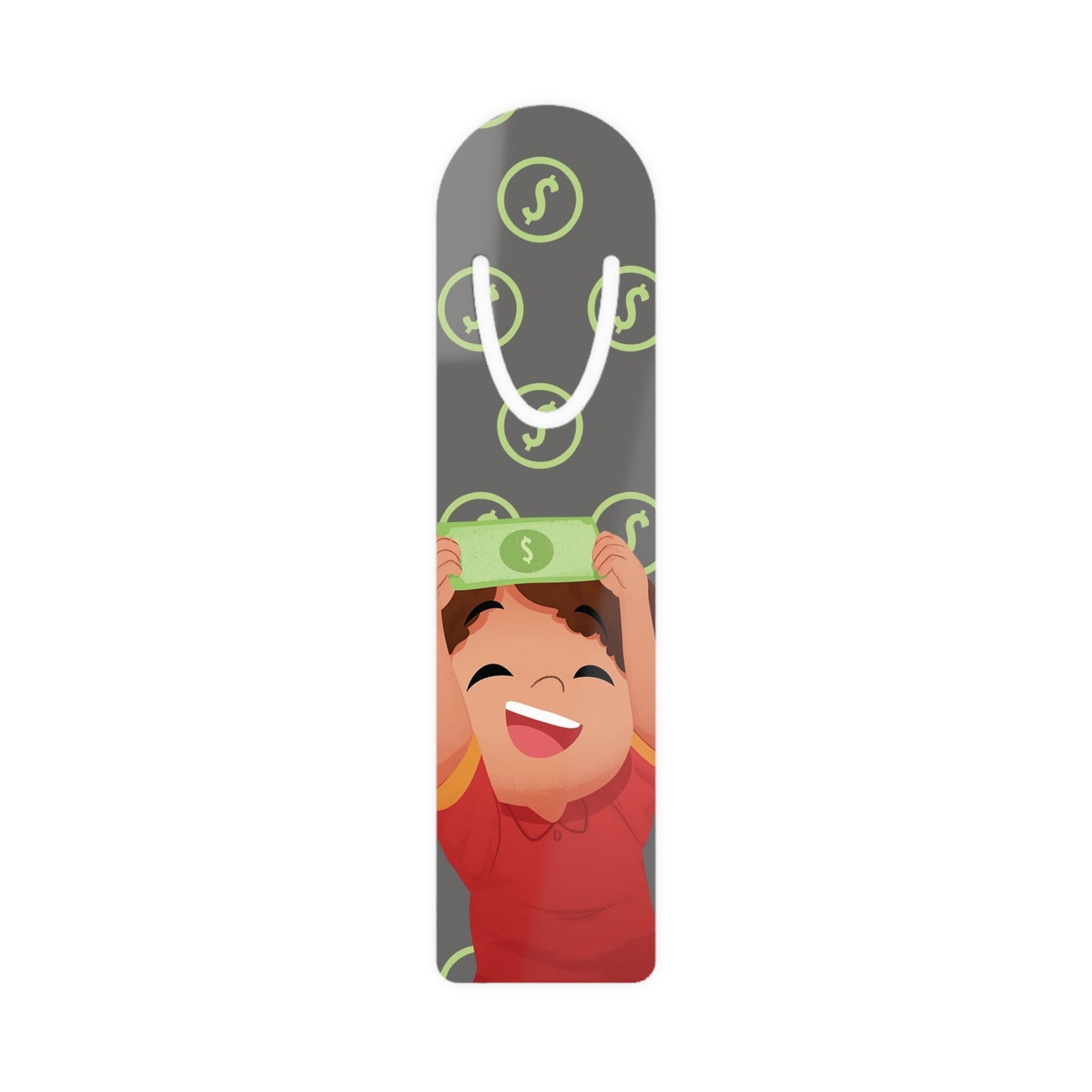 Mama I got a Dollar! Bookmark - Grey