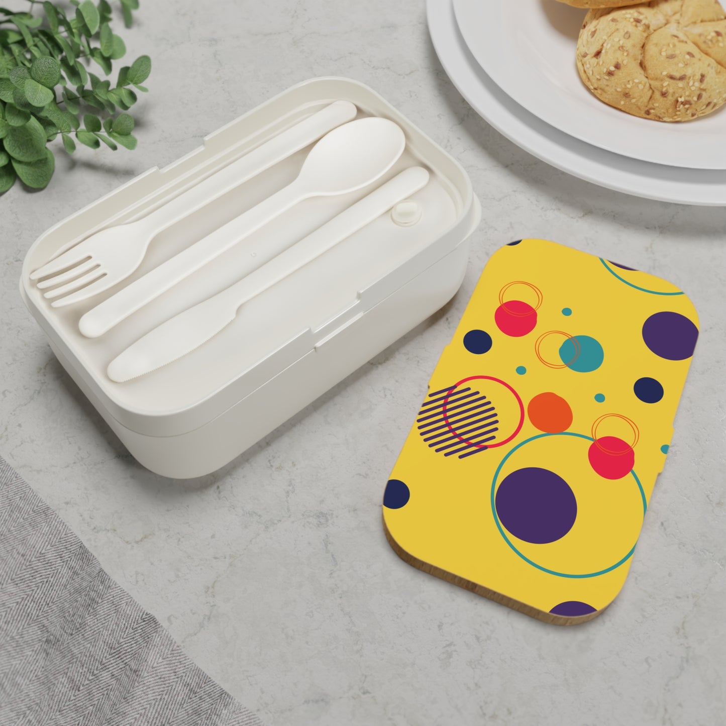 Rella B Bento Lunch Box - Yellow