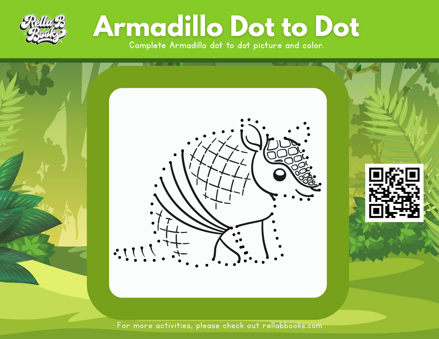 Armadillo Activity Sheet