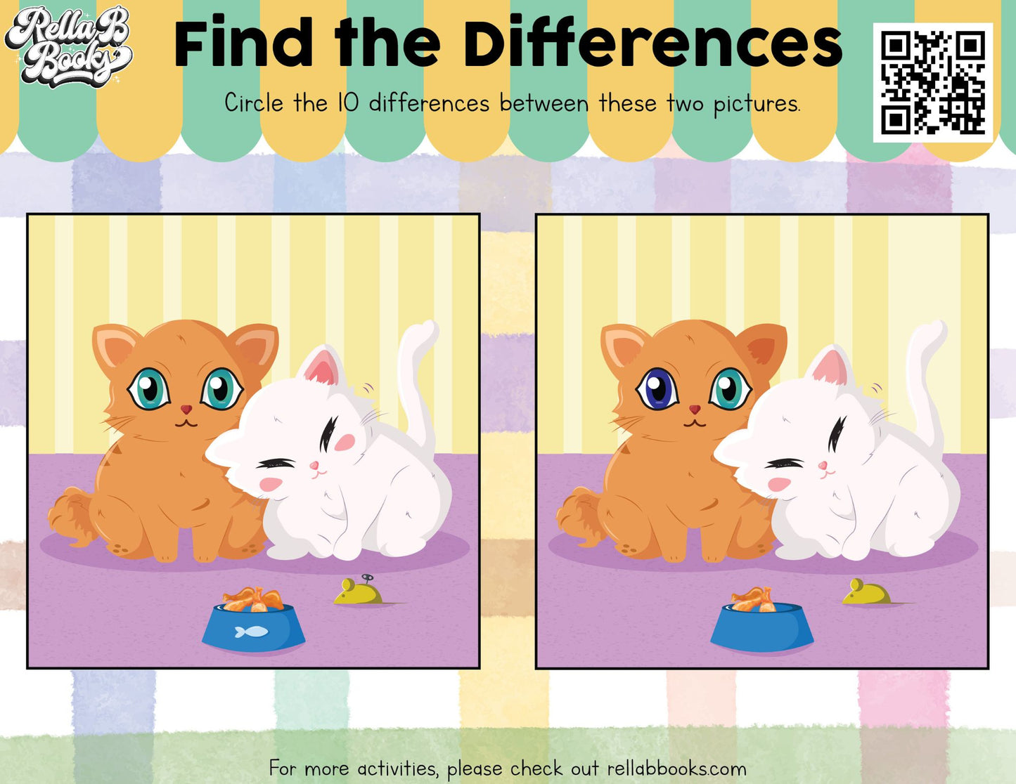 Cats Activity Sheet