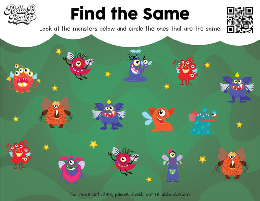 Monster Slayer Activity Sheet