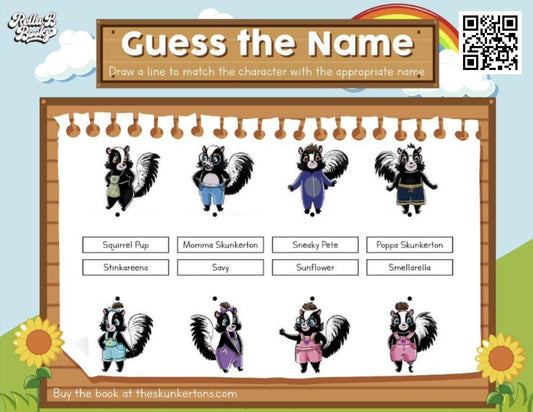 Skunk Activity Sheet