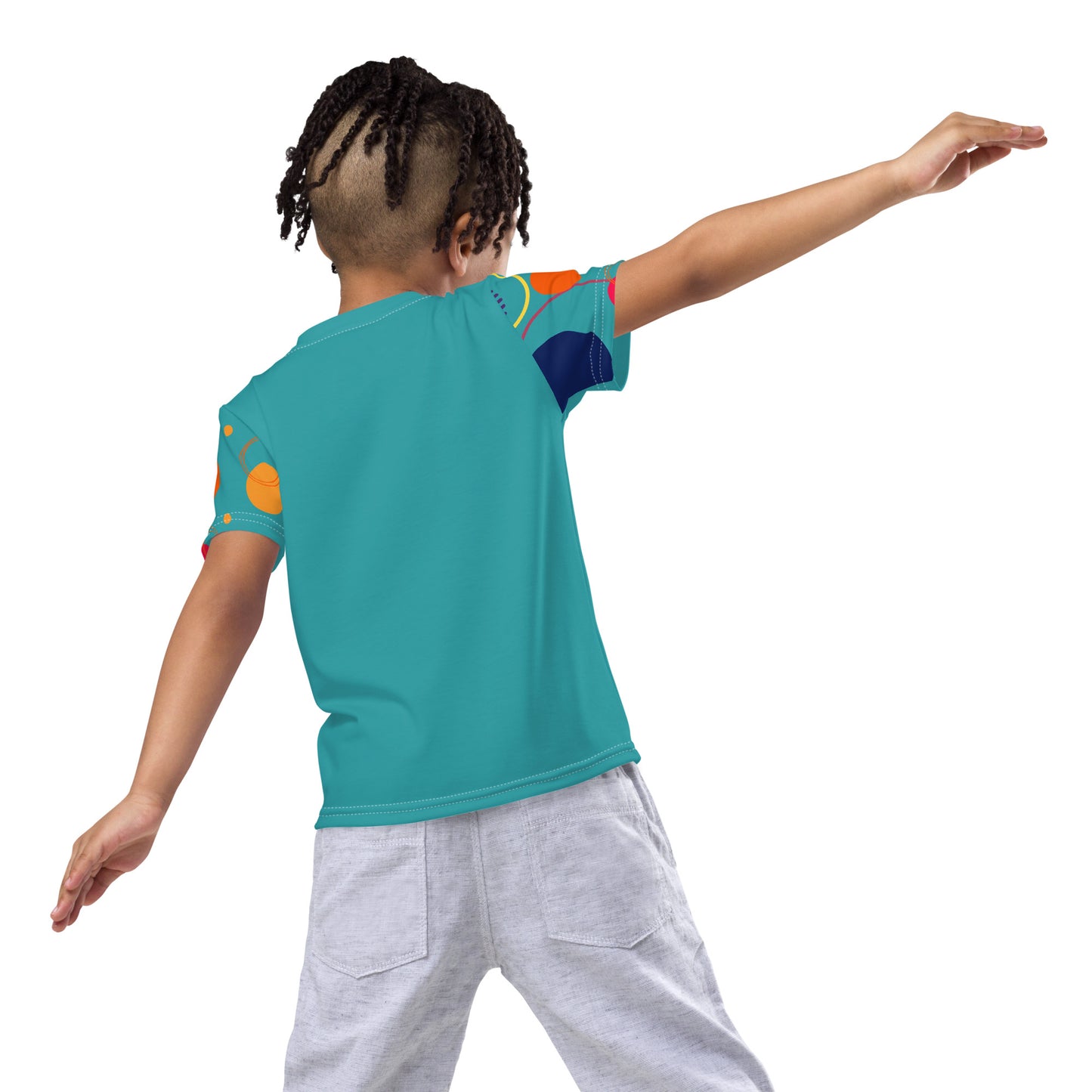 Rella B Blue Kids crew neck t-shirt