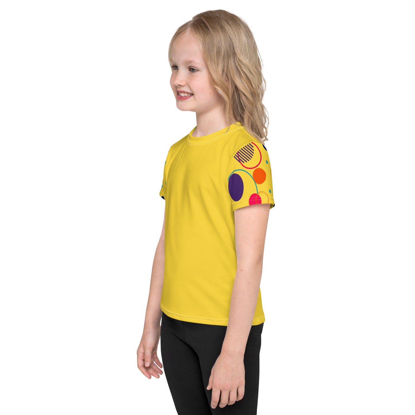 Rella B Kids crew neck t-shirt - Yellow