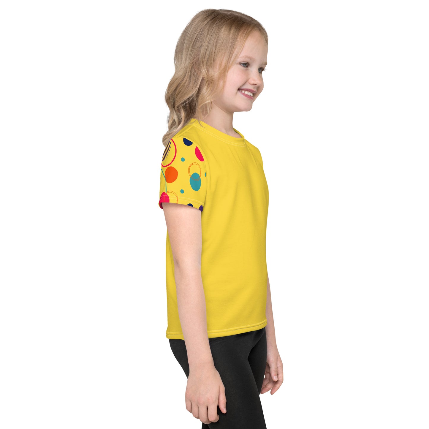 Rella B Kids crew neck t-shirt - Yellow