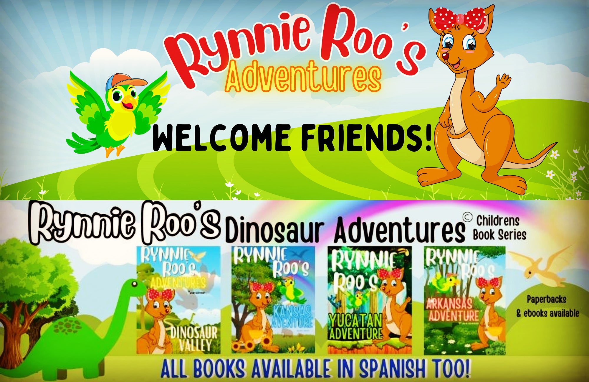 Meet Jean Johnson - Author of Rynnie Roo's Adventures – Rella B Books