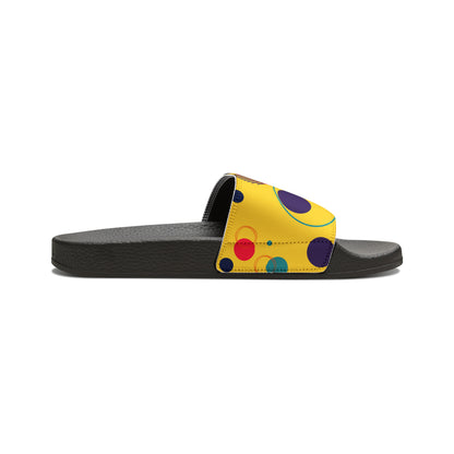 Rella B Slide Sandals for Kids - Yellow