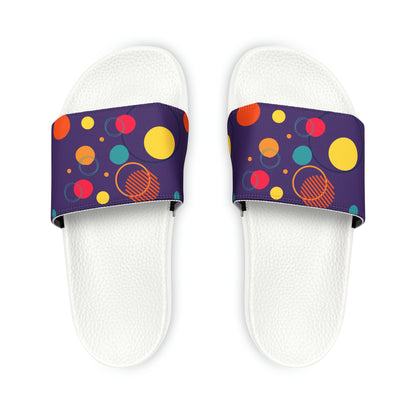 Rella B Slide Sandals for Kids - Purple