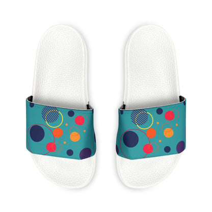 Rella B Slide Sandals for Kids - Blue