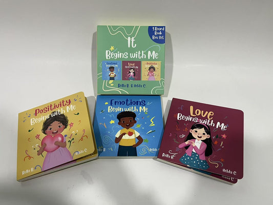 It Begins with Me Board Book Set