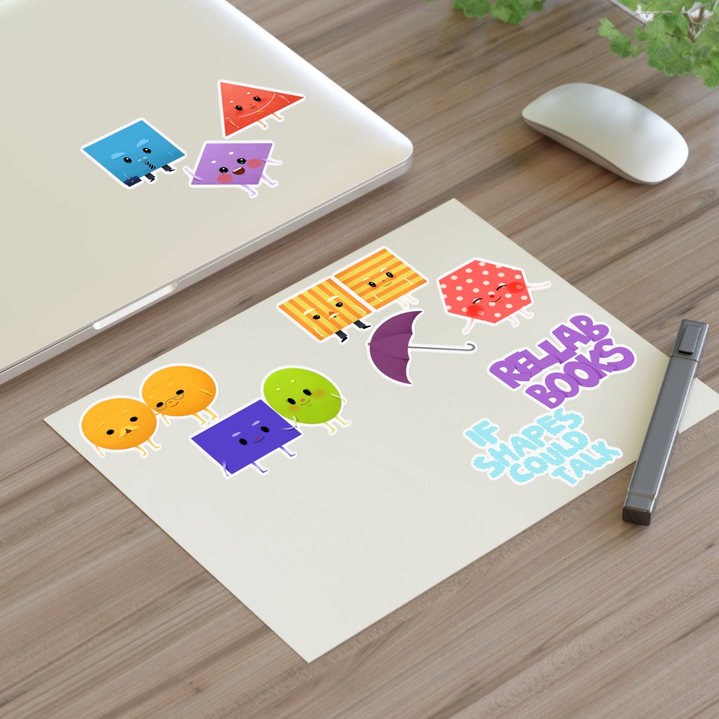 If Shapes Could Talk Stickers