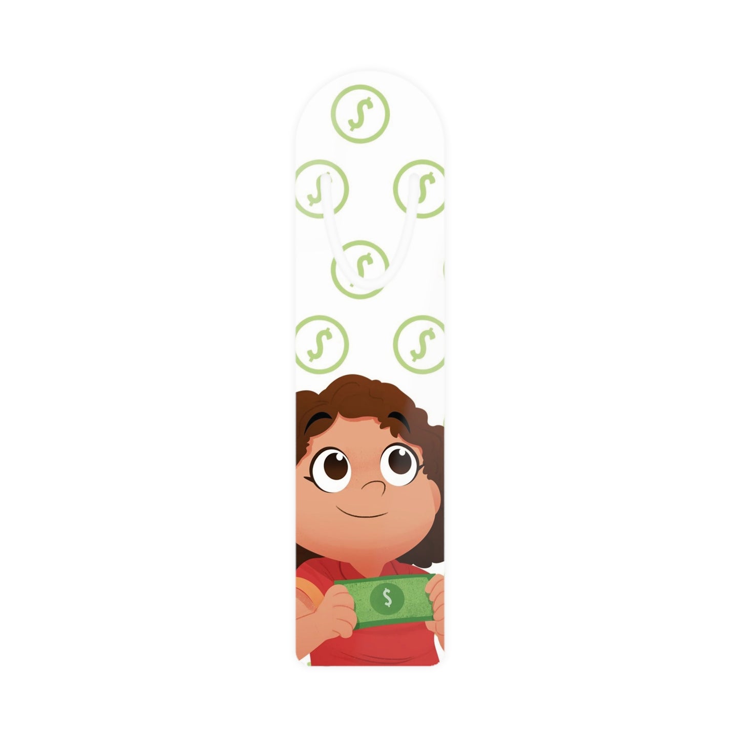 Mama I got a Dollar! Bookmark - White 2