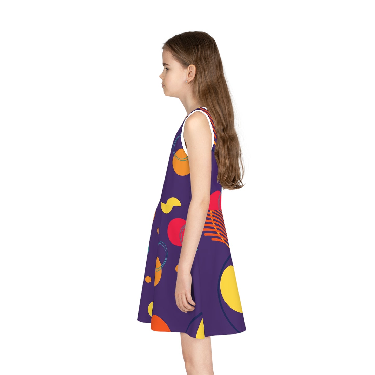 Rella B Sleeveless Sundress - Purple