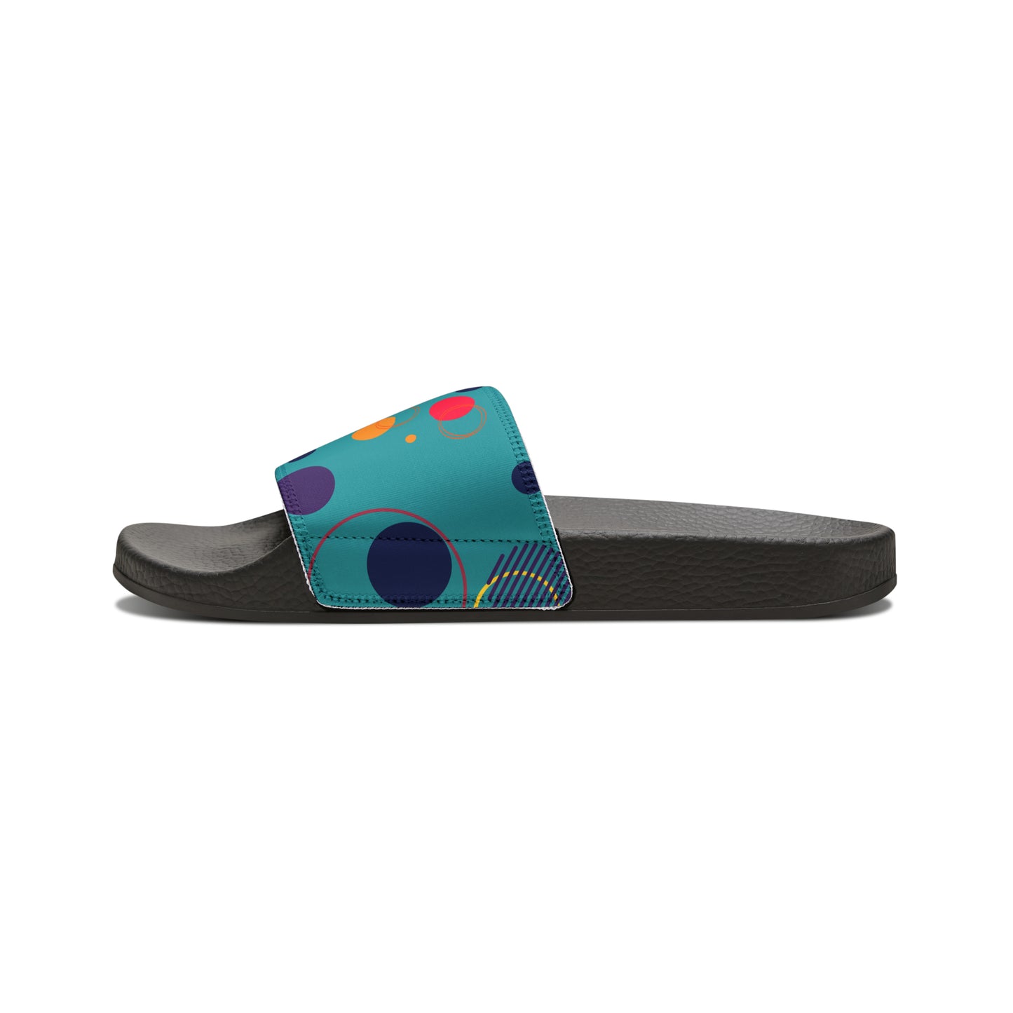 Rella B Slide Sandals for Kids - Blue