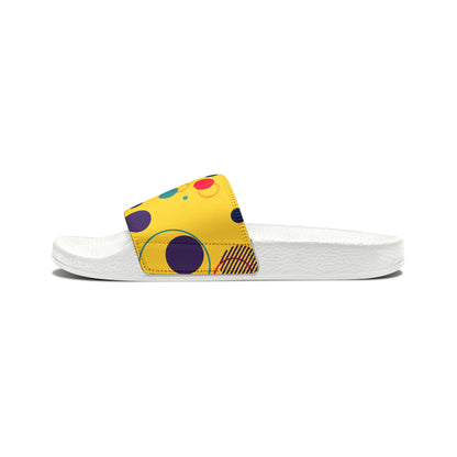 Rella B Slide Sandals for Kids - Yellow