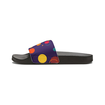 Rella B Slide Sandals for Kids - Purple