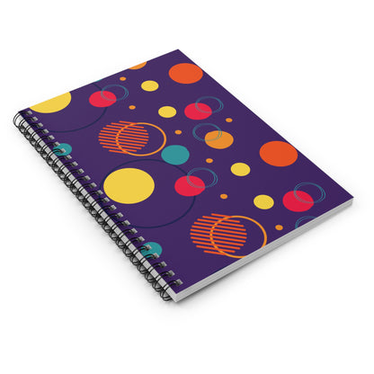 Rella B Spiral Notebook - Purple