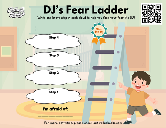DJ Faces Fear Activity Sheet