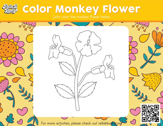 Monkey Flowers Activity Sheet