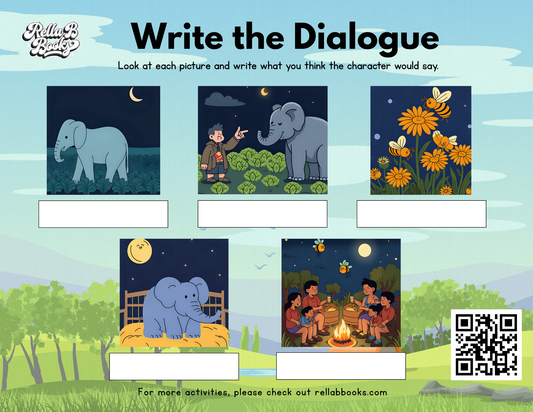 Sleep-Eating Elephant Activity Sheet