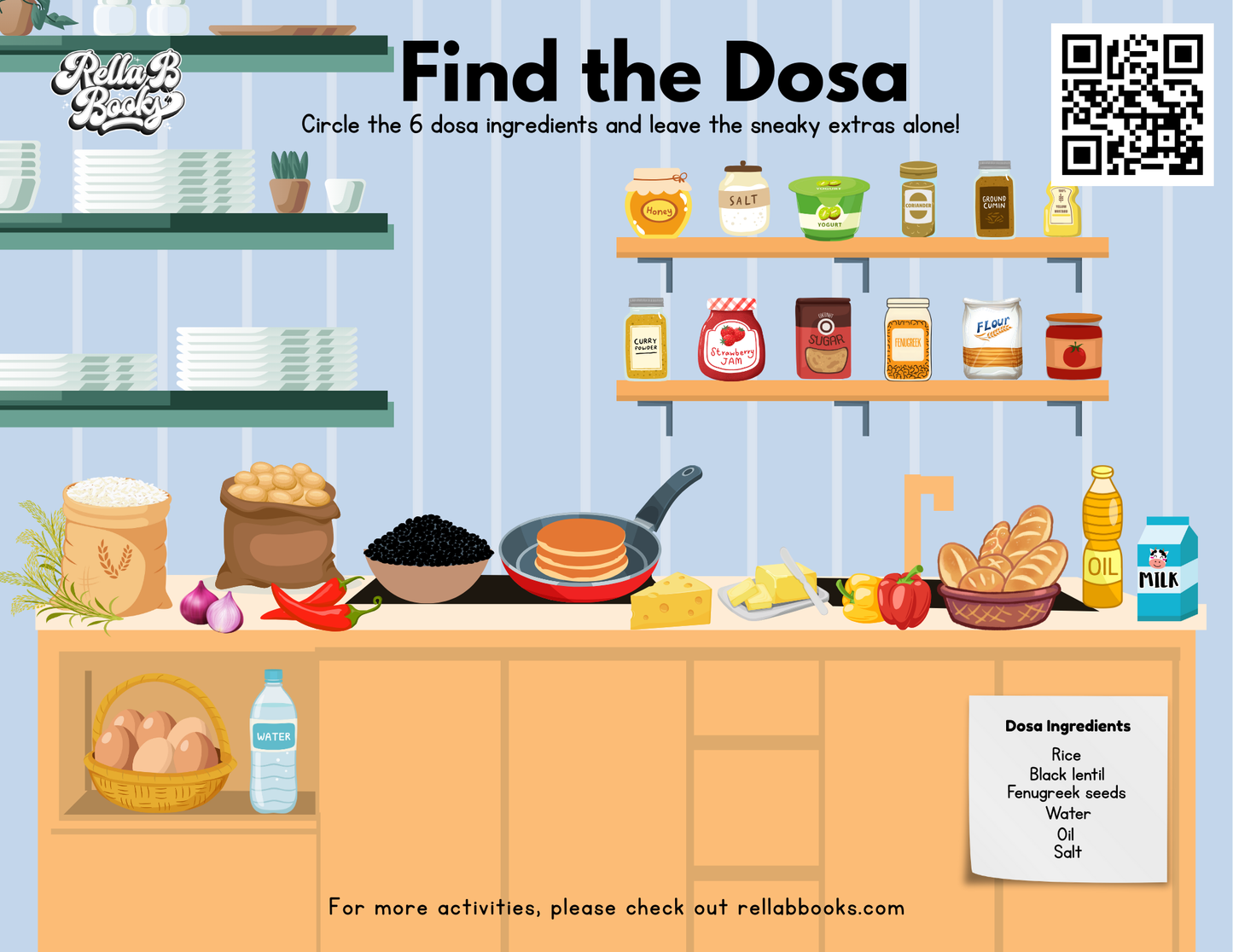 Dosa Activity Sheet