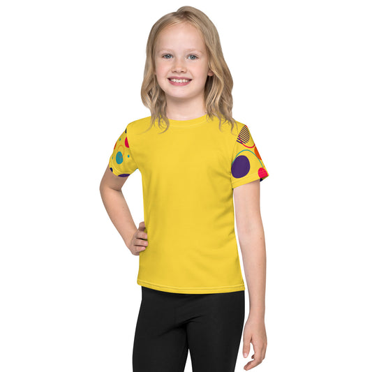 Rella B Kids crew neck t-shirt - Yellow