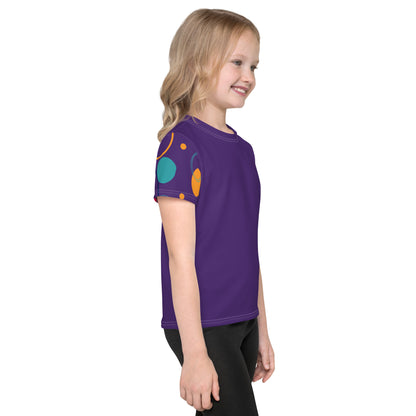 Rella B Kids crew neck t-shirt - Purple