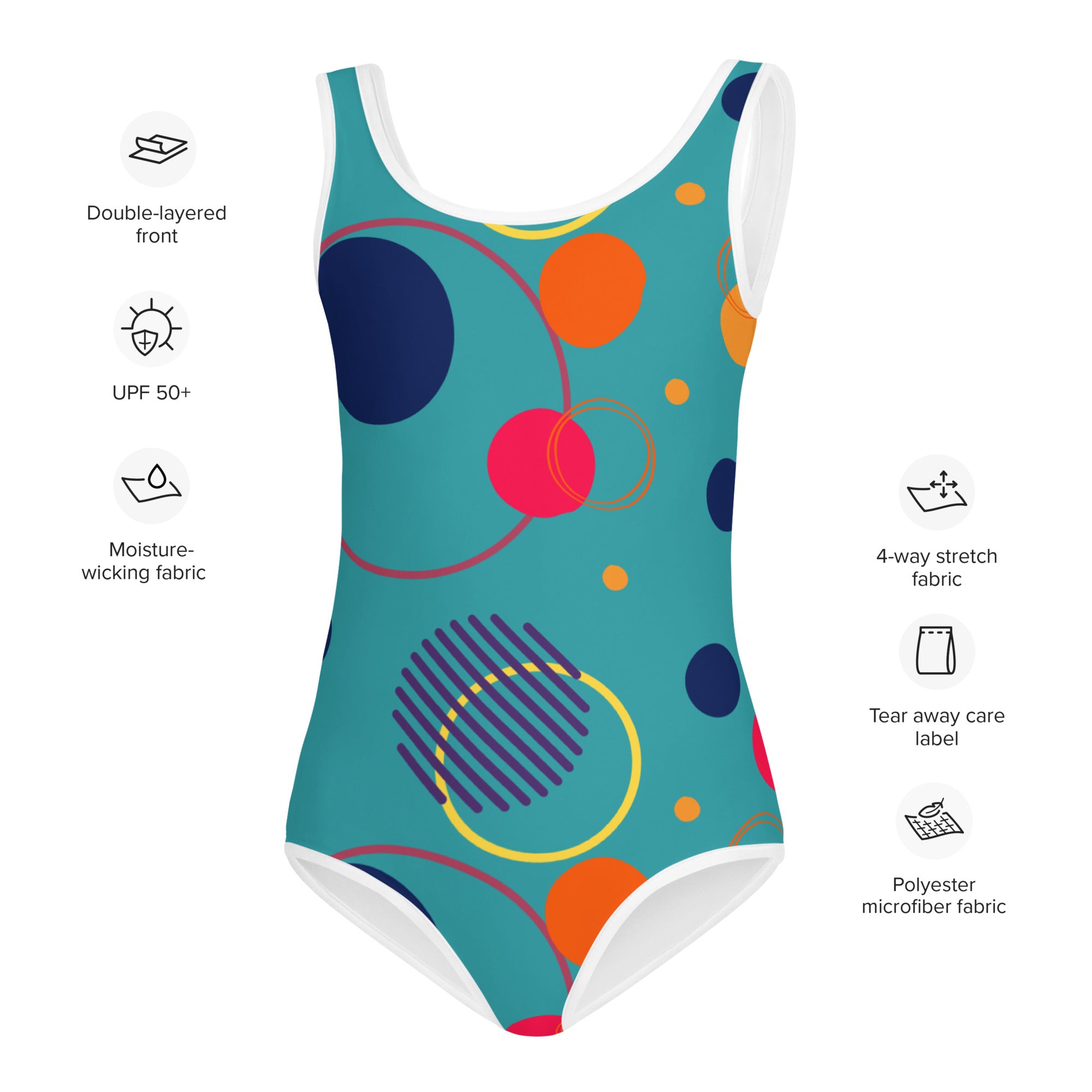 Rella B Kids Swimsuit - Blue – Rella B Books